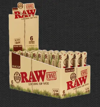 RAW Organic Hemp Cones 