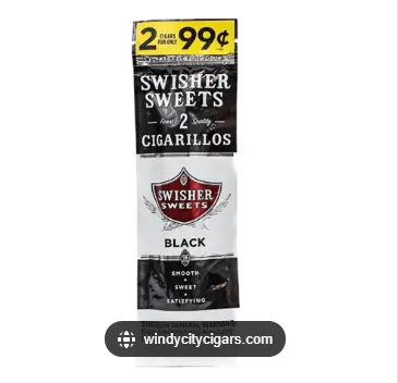 Swisher Sweets Cigarillos-Black